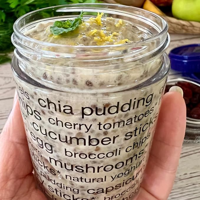 Bariatric Portion Control - Meal Prep Glass Containers 3pk with 100 Cal Snack Container Set, Practical Meal Prep, Gastric Sleeve, Bypass or Band with Protein, Carbs & Veg