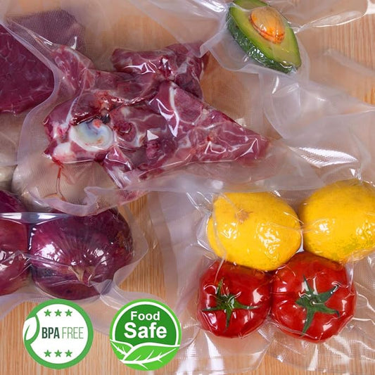 SurpOxyLoc 2 Pack 11x50 Vacuum Sealer Bags Rolls with BPA Free,Heavy Duty,Great for Sous Vide and Vac Seal storage