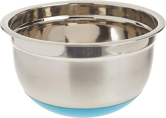 ExcelSteel 3-Quart Stainless Steel Non Skid Base Mixing Bowl
