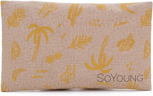 SoYoung Ice Pack - Reusable Soft Ice Pack for Lunch Boxes, Lunch Bags & Coolers, Aesthetic Design, Long Lasting, Lightweight, Condensation Free - Sunkissed