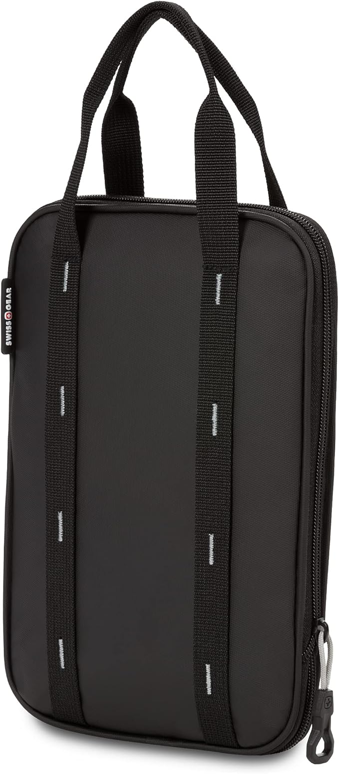 SwissGear Insulated Lunch Bag, Black/Red, One Size