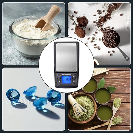 American Weigh Scales Aero Series(AERO 150) Modern Compact Digital Pocket ScaleBacklit LCD Display150 G x 0.01 G