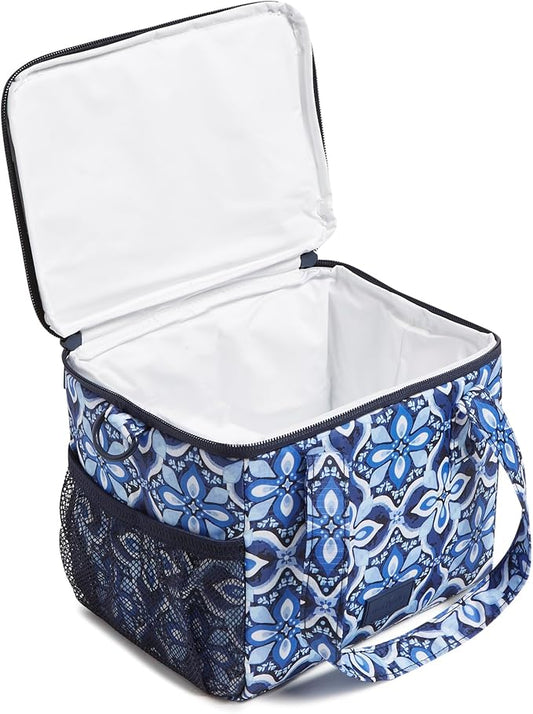 Vera Bradley Recycled Ripstop Lunch Cooler, Raindrop Medallion