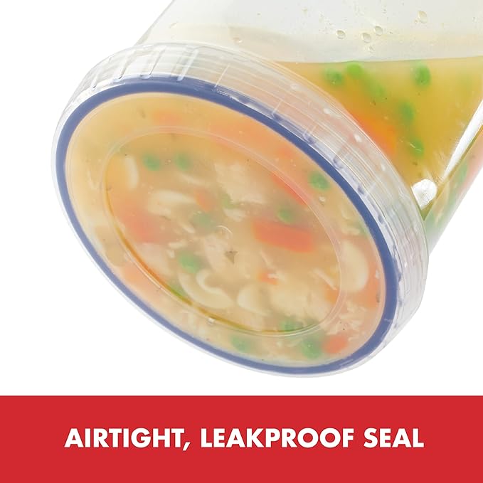 Lock & Lock Easy Essentials Food Storage Bin Set/Airtight Container Lids/BPA-Free/Dishwasher Safe, 20 Piece, Clear