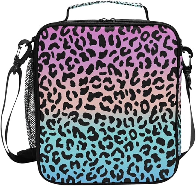 Pfrewn Dog Puppy Lunch Box for Kids Adults Maltese Dog Puppy Insulated Lunch Bag with Shoulder Strap Reusable Cooler Bags Lunch Tote for Office School Girls Boys Teens