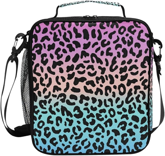 Pfrewn Dog Puppy Lunch Box for Kids Adults Maltese Dog Puppy Insulated Lunch Bag with Shoulder Strap Reusable Cooler Bags Lunch Tote for Office School Girls Boys Teens