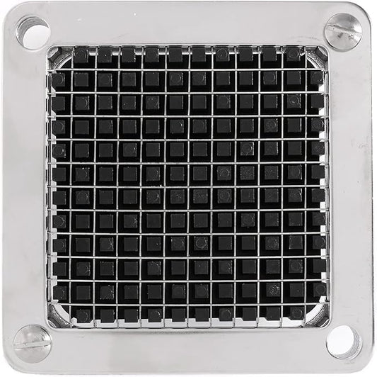 WICHEMI Replacement Chopper Blade 1/4" Blade Commercial Vegetable Chopper Stainless Steel Onion Chopper Dicer Blades and Pusher Block for Tomato Dicer French Fry Cutter