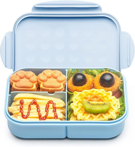 MISS BIG® Bento Box,Bento Box for Kids,Lunch Box Kids,Ideal Leakproof Lunch Box,Lunch Containers No BPAs and Chemical Dyes,M/W,D/W & Fridge Safe(1150ml Blue)