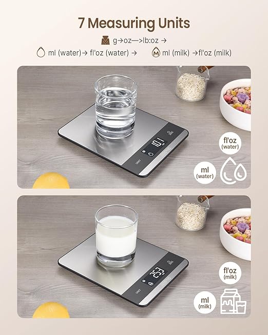 RENPHO Digital Bathroom Scale and Digital Kitchen Scale Bundle
