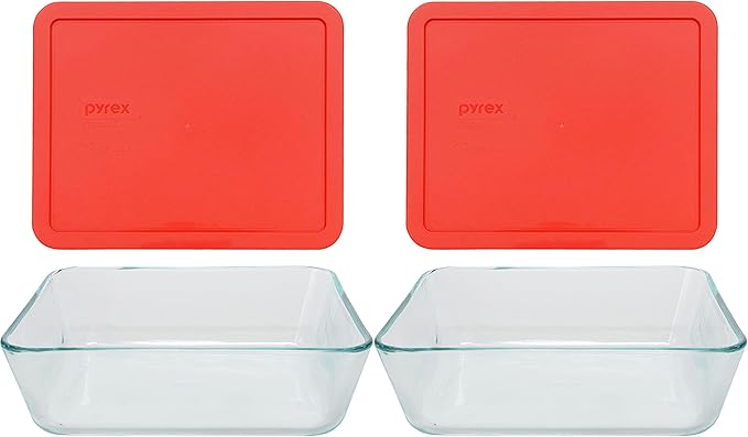 Pyrex Stor+rect/Cvr Size 11 Cu Pyrx Storage+rectangle/Cover 11 Cup