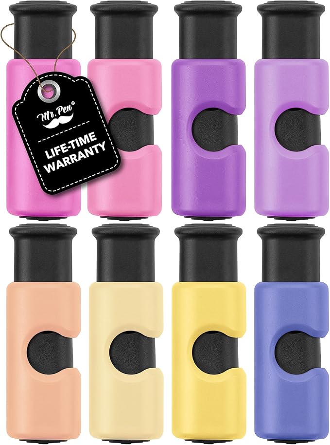 Mr. Pen- Squeeze and Lock Bread Bag Clips, 8 Pack, for Food Storage and Packages, Snack Clips