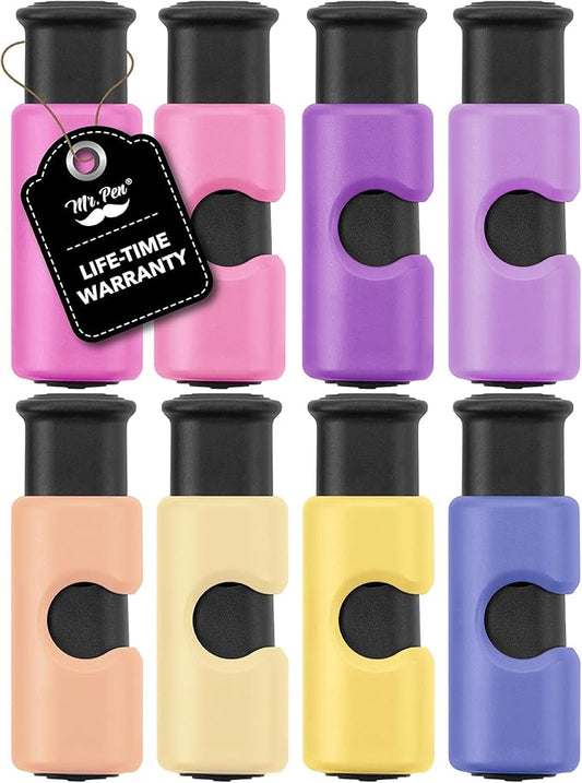 Mr. Pen- Squeeze and Lock Bread Bag Clips, 8 Pack, for Food Storage and Packages, Snack Clips