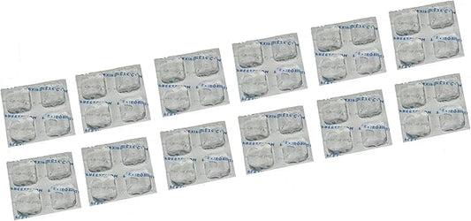 Lunch Ice Pack - 2x2 FlexiFreeze Reusable Ice Sheets for Lunch Box Bag or Tote - 12 Pack
