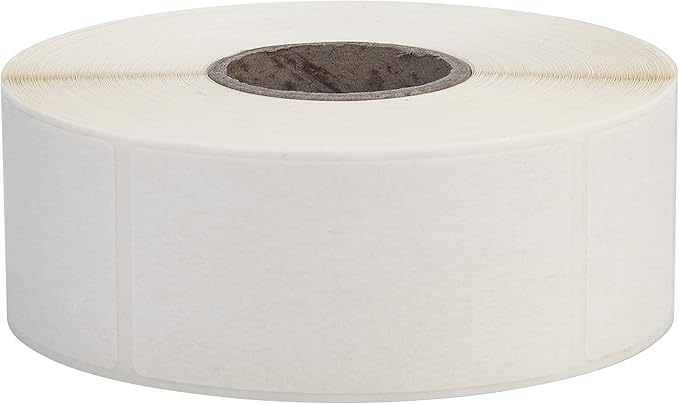L LIKED Blank White 1 x 2 Inch Dissolvable Labels for Food Rotation Prep roll of 502 (3 Rolls)