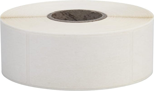 L LIKED Blank White 1 x 2 Inch Dissolvable Labels for Food Rotation Prep roll of 502 (3 Rolls)