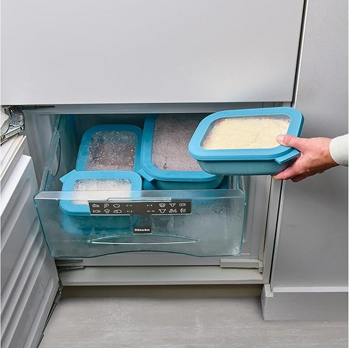 Mepal – Multi Bowl Cirqula Rectangular – Food Storage Container with Lid - Suitable as Airtight Storage Box for the Fridge & Freezer, Microwave Container & Servable Dish – 500 ml – Nordic Sage