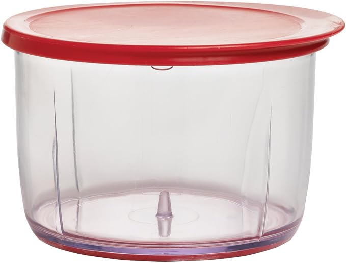 Chef'n 102-239-005 VeggiChop Hand-Powered Food Chopper, Set of 1, Cherry