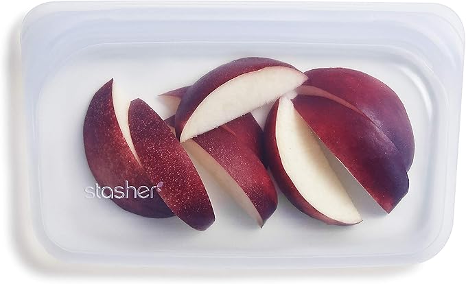 Stasher Reusable Silicone Storage Bags (Mini + Snack) Bundle