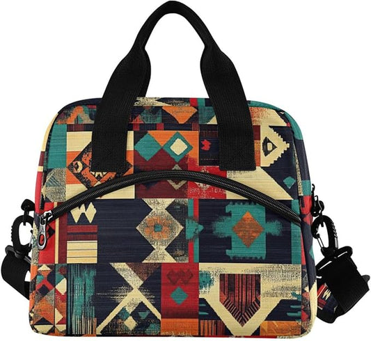 Insulated Lunch Bag Reusable Lunch Tote Bag Cooler Bag for Women Men Adult Lunch Box with Adjustable Shoulder Strap Leakproof Lunch Bag for Work School Picnic Camping