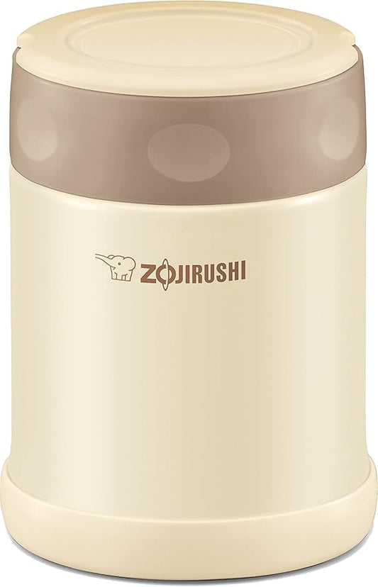 Zojirushi Stainless Steel Food Jar, Small, Cream