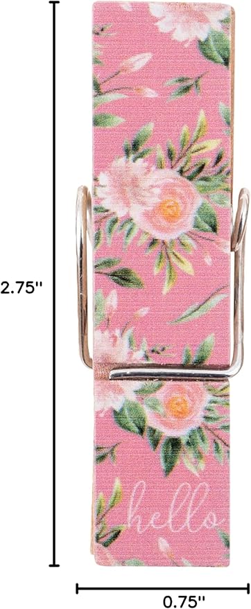 Karma Gifts Chip Clips, One Size, Flamingo