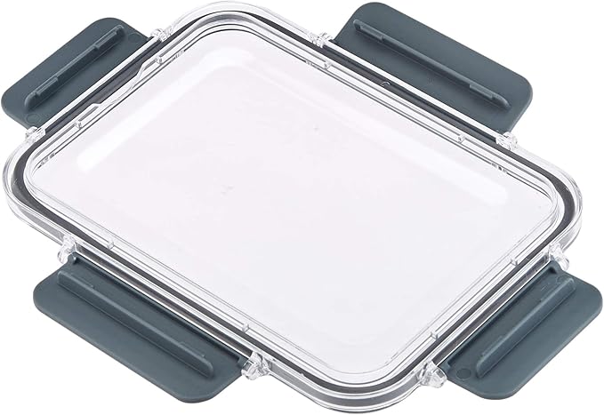 Amazon Basics Tritan Plastic Food Storage Containers - Tritan Plastic Locking, Air Tight, 10 Pieces, Clear