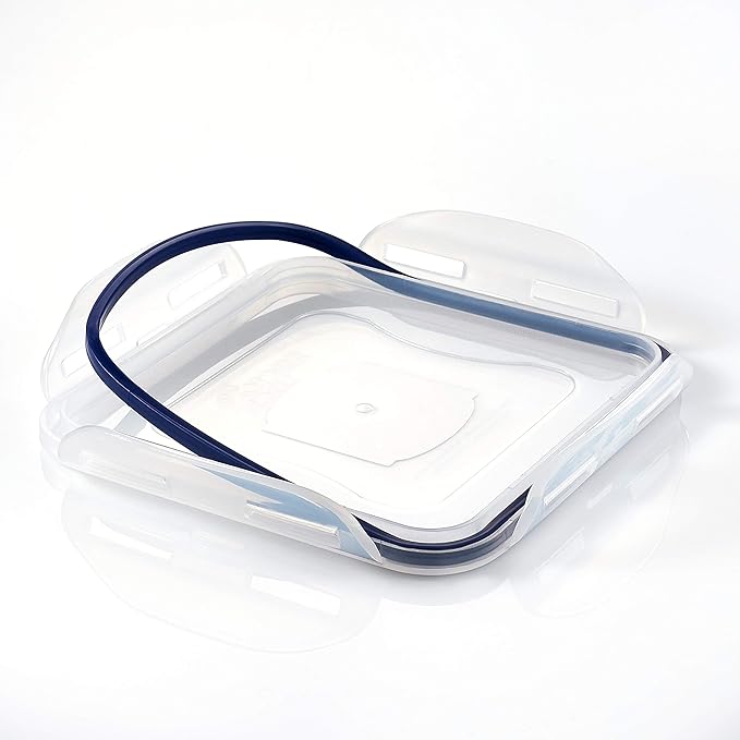 LOCK & LOCK Easy Essentials Food Storage lids/Airtight containers, BPA Free, 22 Piece, Clear