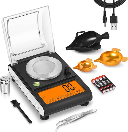 Fuzion Reloading Scale, 1500 Grain x 0.1gn, Grain Scale, Touch Screen, Powder Scale for Reloading, Digital Powder Scale, Large Display
