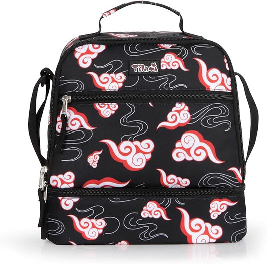 Tilami Lunch Bag,Clouds Black
