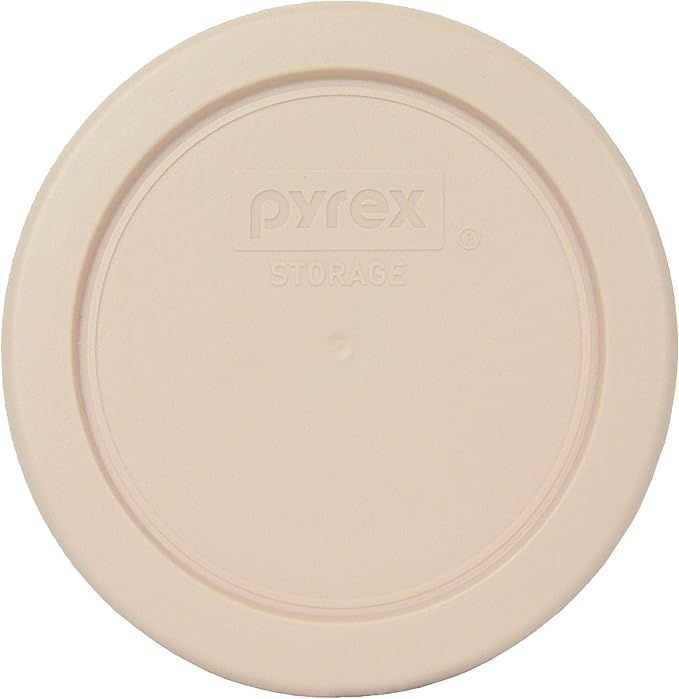 Pyrex (4 7202 Glass Bowls & (4) 7202-PC Blush Lids Made in the USA