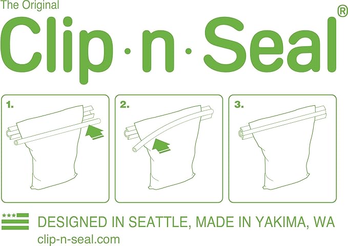 Clip-n-Seal Bag Clips - Variety 10 Pack