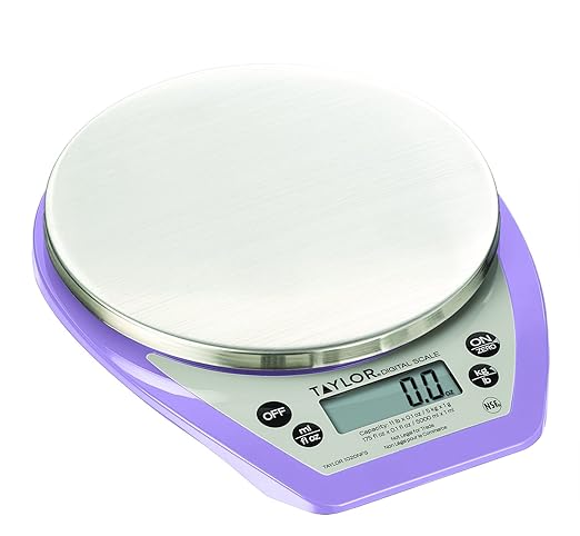 Taylor 1020PRNFS Allergy Digital Scale, Purple