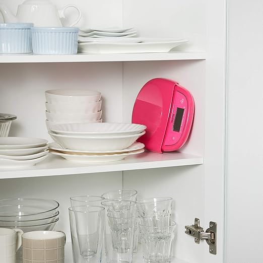 Tanita KD-313 PK Cooking Scale, Kitchen Scale, Cooking, Made in Japan, Digital, 6.6 lbs (3 kg), 0.4 oz (1 g) Unit, Pink