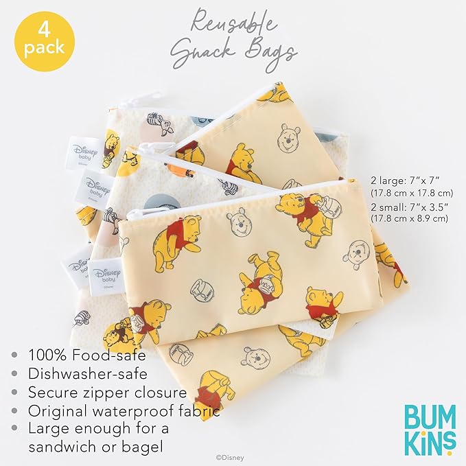 Disney Winnie the Pooh Snack & Sandwich Bags