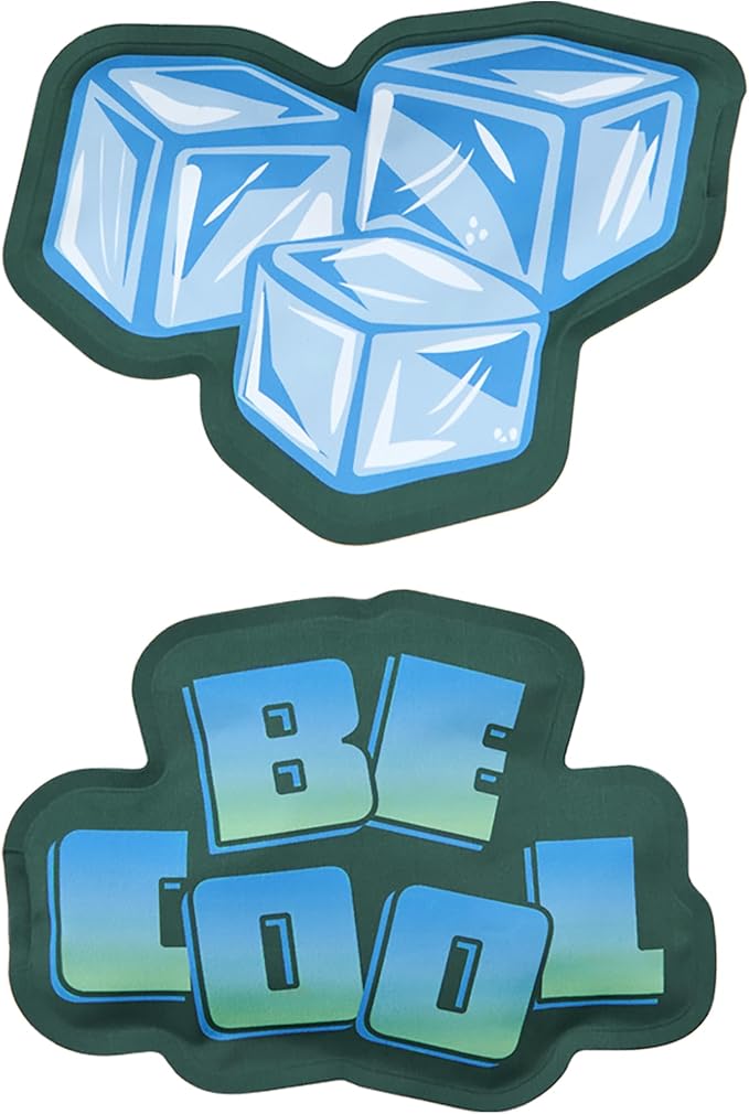 Built Nontoxic Soft Ice Packs, Set of 2, Flexible Durable and Sweat-proof, for Lunch Boxes Coolers, Sea Glass
