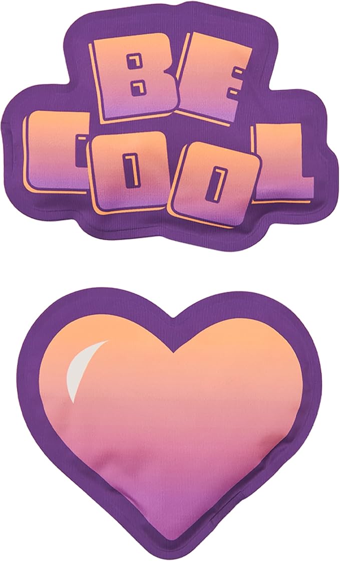 Built Nontoxic Soft Ice Packs, Set of 2, Flexible Durable and Sweat-proof, for Lunch Boxes Coolers, Purple Sunset