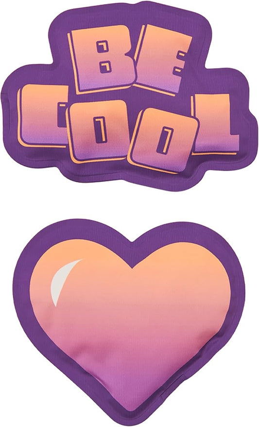 Built Nontoxic Soft Ice Packs, Set of 2, Flexible Durable and Sweat-proof, for Lunch Boxes Coolers, Purple Sunset