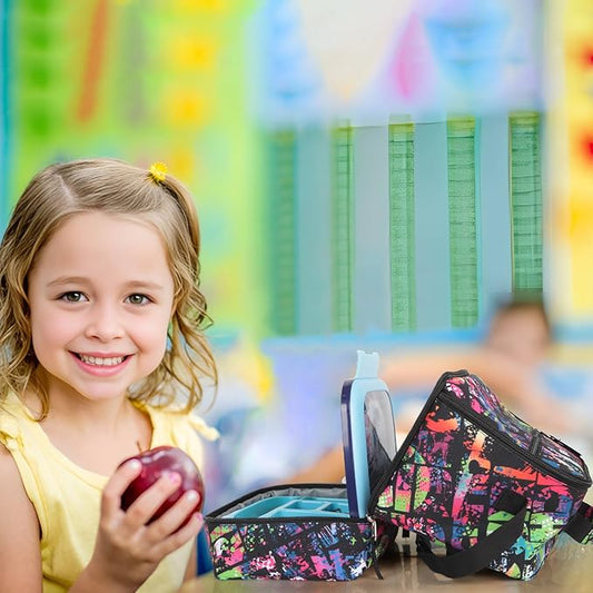 Tilami Lunch Bag,Colorful red