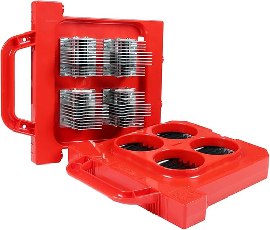 Prince Castle Saber King Tomato Blade & Pusher Set - 3/16" Slices, for 4 Tomatoes - Vegetable Chopper Blade and Kitchen Chopper Replacement Blade for Tomatoes and More