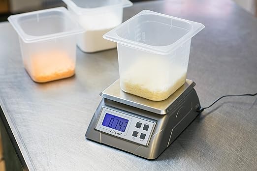 Carlisle FoodService Products SCDG13 Large Square Digital Kitchen Scale