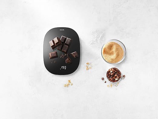 ZWILLING ENFINIGY Digital Kitchen Scales with LCD Display, USB Charging, Up to 10kg, Black