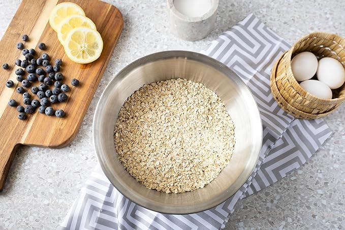 Fox Run Stainless Steel Large Mixing Bowl, 10.25 x 5.25 inches, 4.25 Quart Capacity