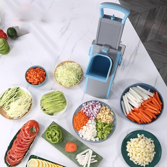 Chopper Vegetable Cutter, Safe Mandoline Slicer for Kitchen, Vegetable Chopper, Vegetable Slicer and Chopper