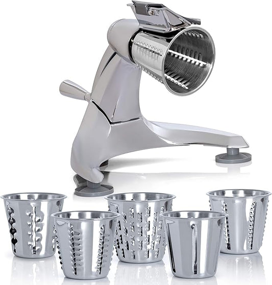 Heavy Duty Vegetable Chopper, Dynamic Food Processor with Stainless-Steel Shredders