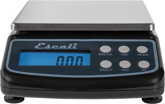 Escali L600 L-Series High Precision Professional Lab Scale, Six Units of Measurements, Capacity 600 gram / Resolution 0.01 gram, Tare Feature, LCD Digital Display, Black