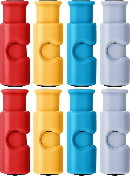 Mr. Pen- Squeeze and Lock Bread Bag Clips, 8 Pack, Candy Colors Squeeze and Lock Bread Clips Reusable