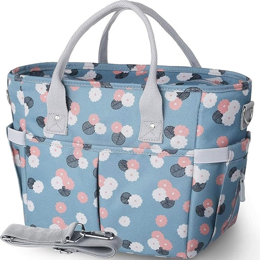 KIPBELIF Cute&Classy Roomy Insulated Lunch Bags for Women - Stylish & Functional Large Tote Adult Lunch Box for Working & Picnic