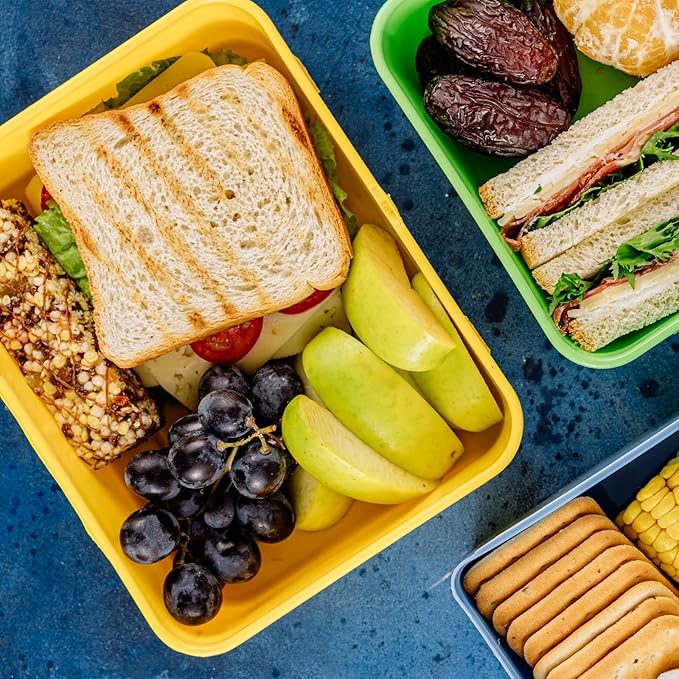 PATIKIL Insulated Lunch Bag, Neoprene Lunch Tote Bag Thermal Portable Lunch Box Food Container with Shoulder Strap for Work Office Picnic Outdoor, Thin Vertical Stripe Pattern