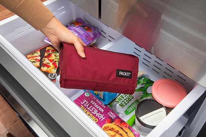 Packit Freezable Lunch Bag, Ruby