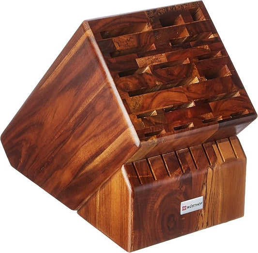 WÜSTHOF 25-Slot Acacia Knife Storage Block